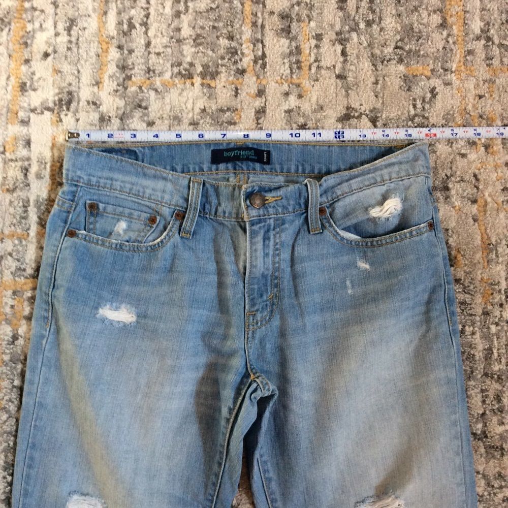 LEVI’S Y2K CUFFED BOYFRIEND JEANS! SIZE 7 - Picture 2 of 10